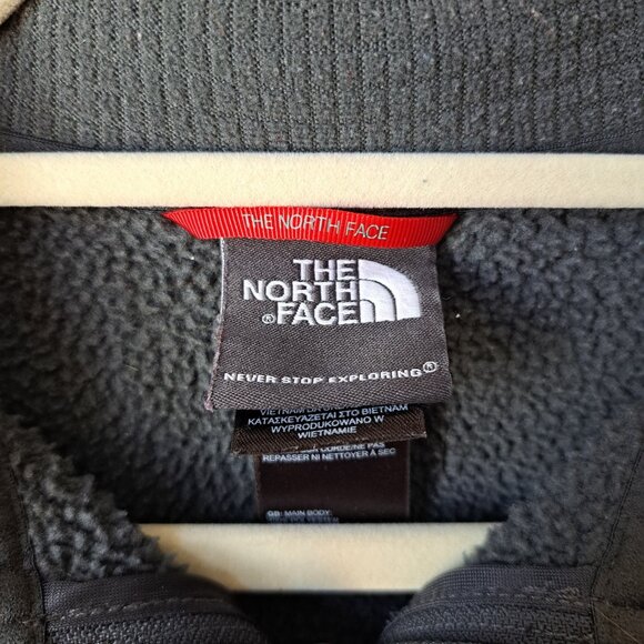 The North Face Mens Quarter Zip Gray Jacket Size - Picture 2 of 7
